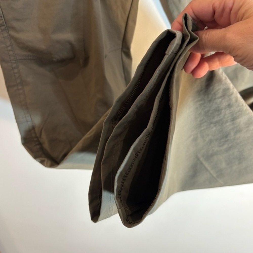 Olive Green Men's Stretch Outdoor Pants - Picture 6 of 7